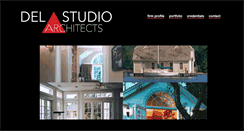 Desktop Screenshot of delstudioarchitects.com